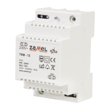 TRANSFORMATOR 230/12V AC...